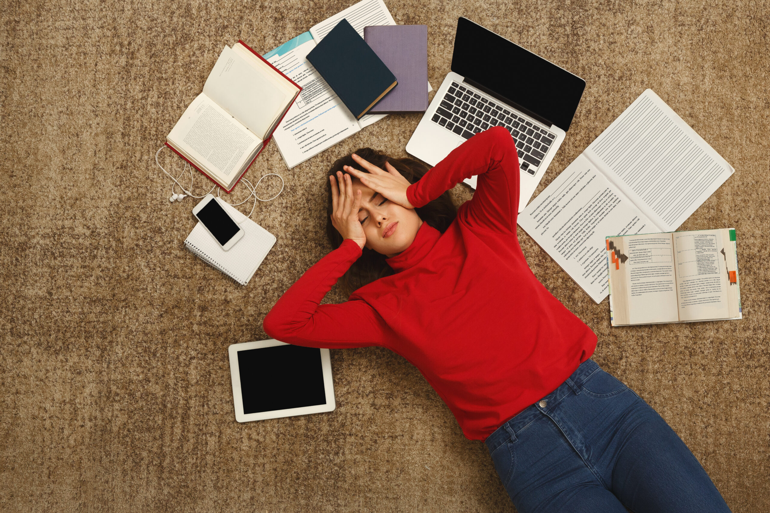 Drug use and performance anxiety