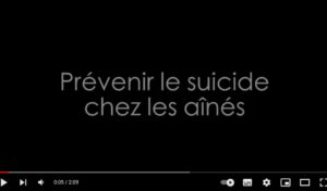 Prévenir le suicide chez les aînés