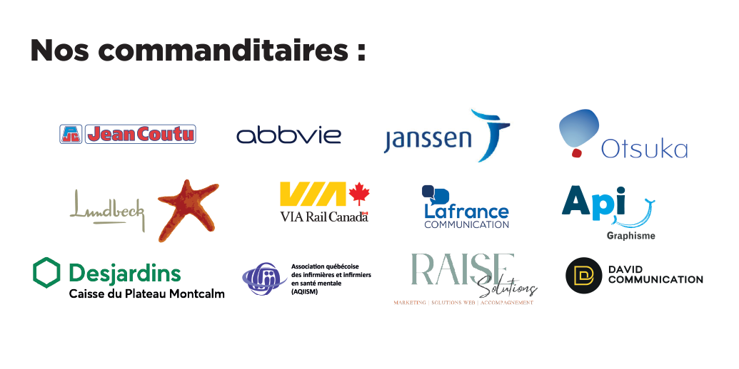 Partenaires de la campagne de sensibilisation 2023