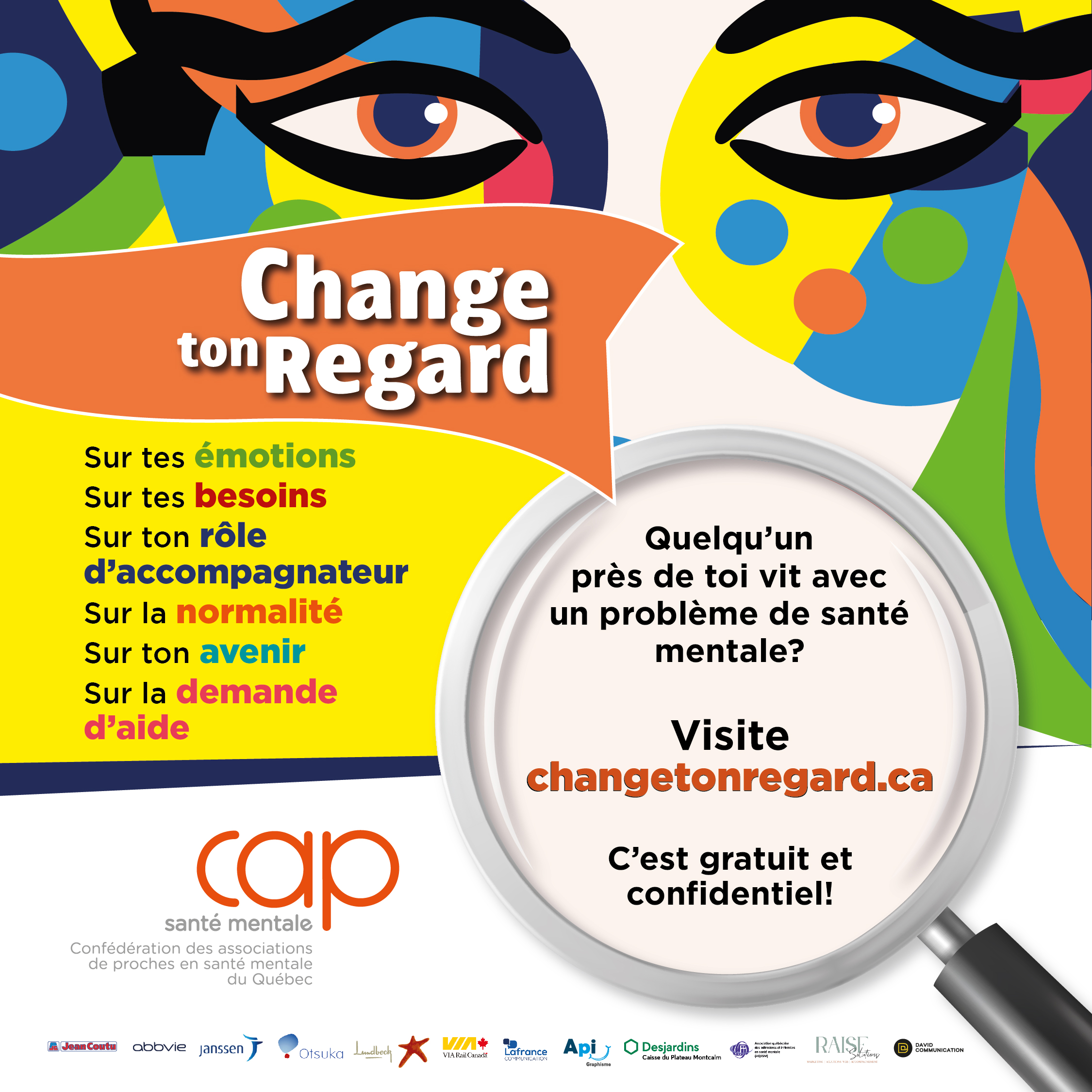 Campagne de sensibilisation Change ton regard …