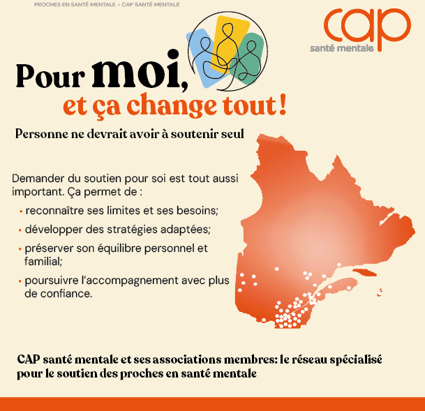 Matériel promotionnel – Campagne Pour moi, et ça change tout!